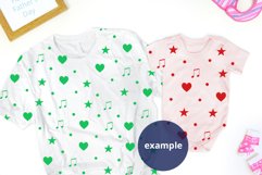 Baby Girl Pink bodysuit & White T-shirt Mockup Father's day Product Image 2