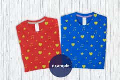 2 Patriotic T-shirts Mockup, 4 of July Couple tshirt mockup Product Image 2