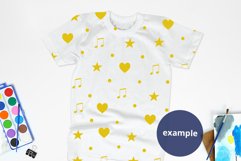 White School t-shirt mockup, Painting background, fine arts Product Image 2