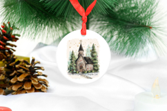 Oh Come Let Us Adore Him Church PNG, Christian Christmas png Product Image 2