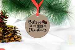 Believe in the Magic of Christmas svg file, Merry Christmas Product Image 3