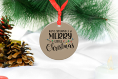 Have yourself a Merry Little Christmas svg, Christmas Lights Product Image 2