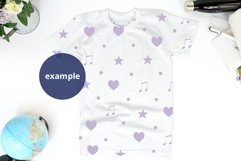 T-shirt mockup on desk, Back to school White T-shirt Mockup Product Image 2