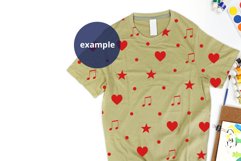 Sand color t-shirt mockup Back to school, Fine Arts painting Product Image 2