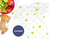 White t-shirt mockup PSD Thanksgiving, Fruit Bowl & Leaves Product Image 2