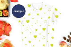 Thanksgiving White T-shirt mockup PSD, fruit bowl & leaves Product Image 2