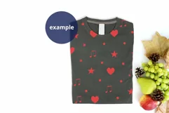 Autumn & Thanksgiving T-shirt mockup Dark Gray, Fall mockup Product Image 2