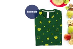 T-shirt mockup Dark Green Autumn & Thanksgiving, Fall mockup Product Image 2