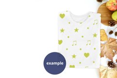 White T-shirt mockup Full wrap, Fall Autumn & Thanksgiving Product Image 2