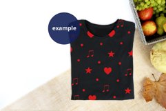 Black T-shirt mockup Full wrap, Fall Autumn & Thanksgiving Product Image 2