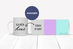 11oz Mug mockup & Mug wrap sample mockup PSD, Neutral mockup Product Image 2