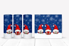 Santa Christmas Gnome Tumbler PNG &amp; JPG Product Image 1
