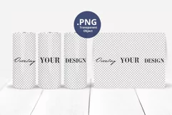 15oz Straight Skinny Tumbler mockup, Full Wrap shape mockup Product Image 3