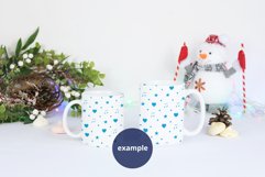 11oz & 15oz Christmas Mugs Mockup, Two Christmas Mugs Mockup Product Image 2