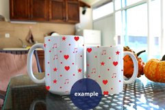 Two White Mugs 15 & 11oz Halloween mockup PSD Autumn JPG Product Image 2
