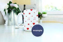 15oz White Mug mockup PSD, Minimalist Neutral background JPG Product Image 2