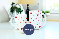 15oz & 11oz Mug mockup PSD, 2 White Mugs Mockup minimalist Product Image 2