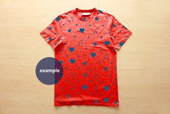 Red Unisex T-shirt Mockup, PSD Mockup JPG Product Image 2