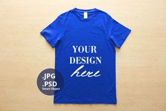 True Royal Men T-shirt Unisex Mockup, PSD Mockup JPG Product Image 1
