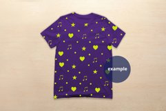 Bella Canvas 3001 T-shirt Mockup Team Purple, PSD Mockup JPG Product Image 2