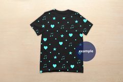 Bella Canvas 3001 T-shirt Mockup Vintage Black, PSD Mockup Product Image 2