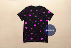 Bella Canvas 3001 T-shirt Mockup Black, PSD Mockup Product Image 2