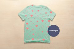Bella Canvas 3001 T-shirt Mockup Mint, PSD Mockup JPG Product Image 2