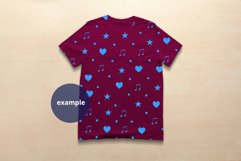 Bella Canvas 3001 T-shirt Mockup Maroon, PSD Mockup JPG Product Image 2