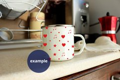 White Camping Mug mockup PSD, Kitchen background PSD & JPG Product Image 2