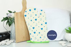 White Pot holder PSD mockup, Oven mitt glove mockup, Kitchen Product Image 2