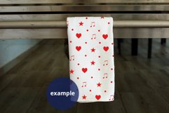 White Kitchen towel mockup PSD, Kitchen background PSD & JPG Product Image 2