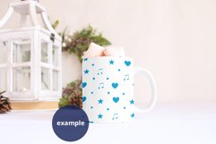 Minimalist Christmas White Mug mockup & marshmallow inside Product Image 2