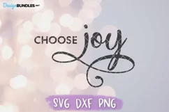 Choose Joy SVG, Family SVG, Wood Sign SVG Product Image 2