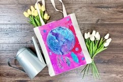 Dreamcatcher watercolor wall art, JPG design Product Image 2