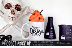 15oz sublimation mug with topper for Halloween MOCKUP Product Image 1