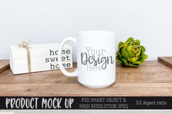 Sublimation mug farmhouse MOCK UP | PSD & JPG Product Image 1
