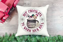 Creepy Christmas sublimation design - Hot Chocolate png Product Image 2