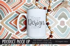 Sublimation mug on colourful background MOCKUP Product Image 1