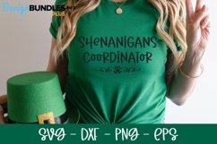 Shenanigans Coordinator - Funny St Patricks Day SVG Product Image 1