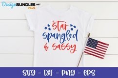 Star Spangled and Sassy - July 4th SVG Product Image 1