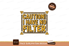 Caution warning text yellow black Product Image 1
