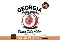 Red peach with green leaves fruit Product Image 1