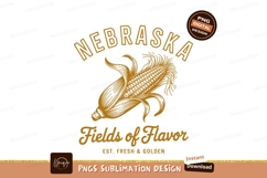 Nebraska corn fields flavor sublimation maize grain Product Image 1