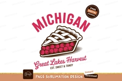 Michigan cherry pie dessert food Product Image 1