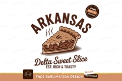 Arkansas Delta Sweet Slice Pie dessert pastry Product Image 1