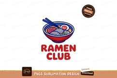 Red bowl noodles chopsticks ramen food Product Image 1