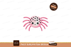 Pink spider cute cartoon illustration Product Image 1