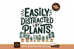 Easily distracted by plants houseplants potted Product Image 1
