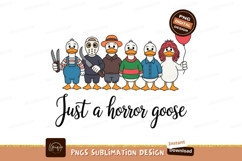 Ducks dressed as horror characters holding weapons Product Image 1