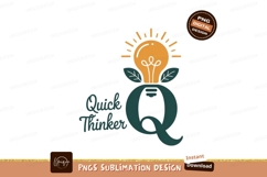 Orange light bulb with leaves and text lightbulb idea Product Image 1